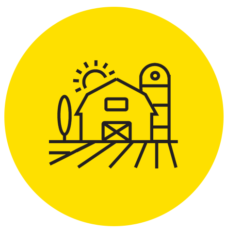 Icon of farm